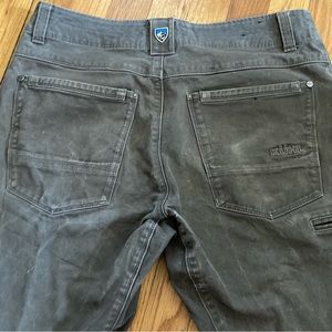 Kuhl Free Ryder Pants Vintage Patina Dye Jeans Work Outdoor 32x32 Distressed